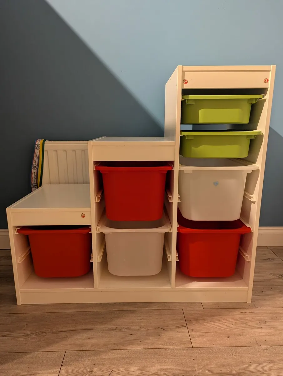 TROFASTStorage combination with boxes