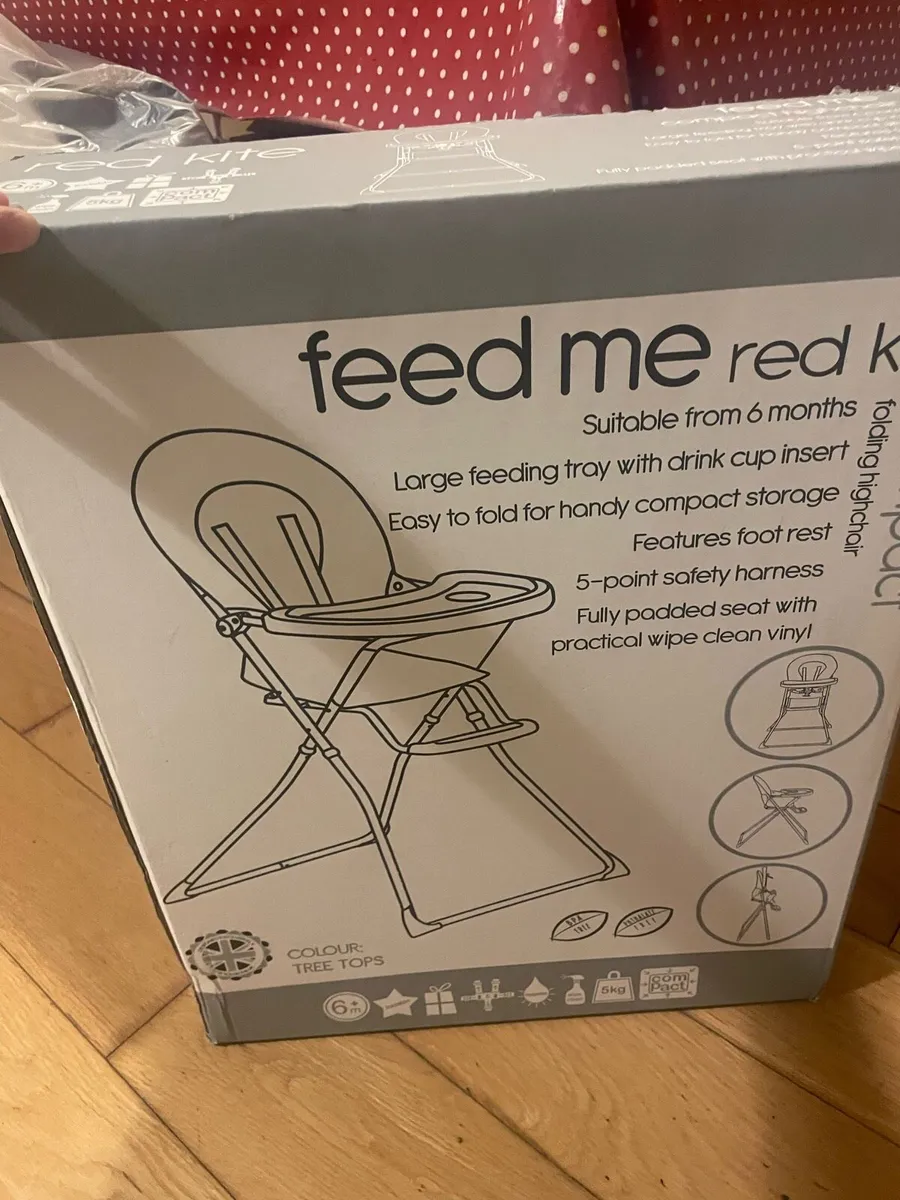 New high chair in sealed box - Image 1