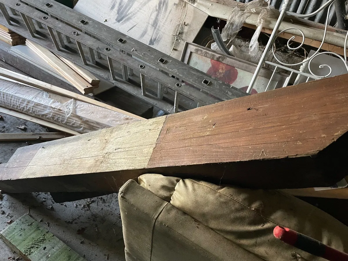 Pitch pine beams - Image 2