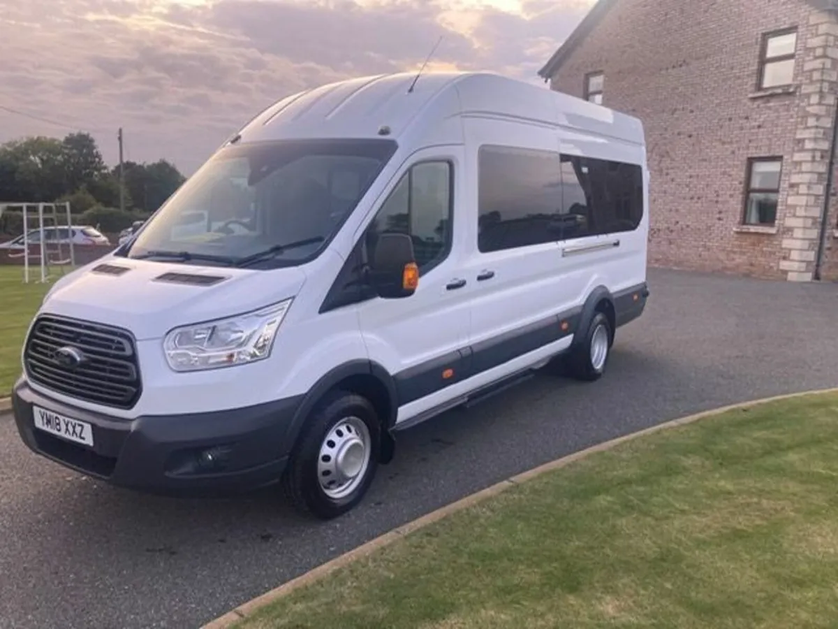 2018 FORD TRANSIT 460 TREND MINIBUS - Image 1