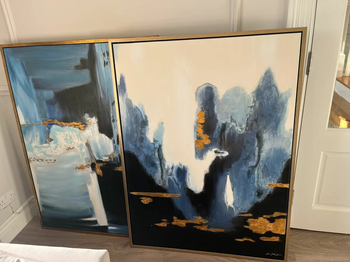 2x  Scatter box framed art  'orion Art" - Image 3