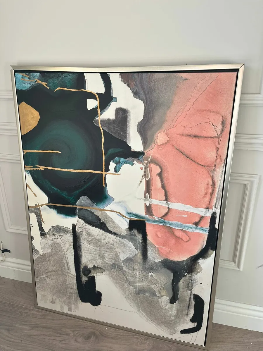 2x Scatter box framed art - Image 1