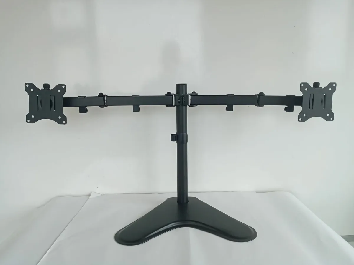 Lot of 3 x Double Arm Monitor Mounts - Image 3