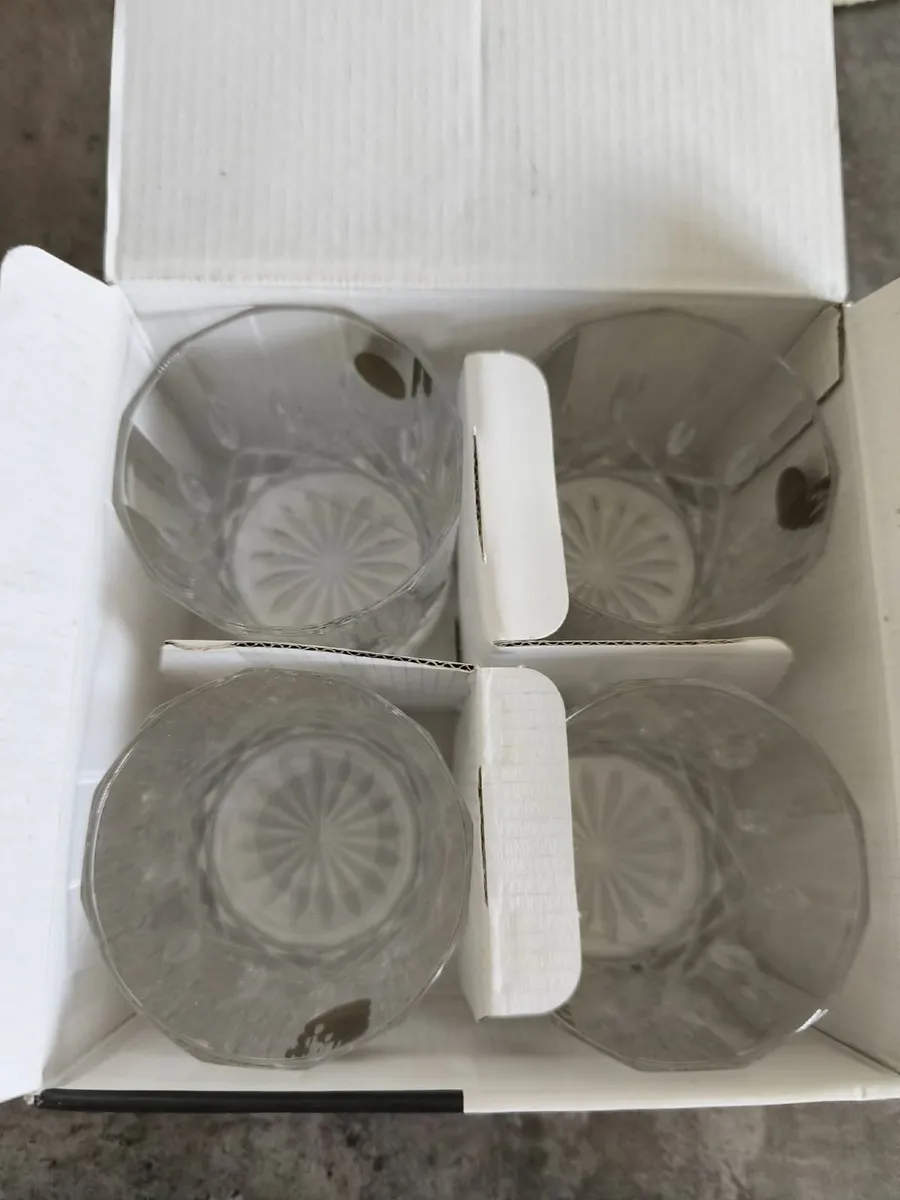 Small Glass Tumblers - Image 1