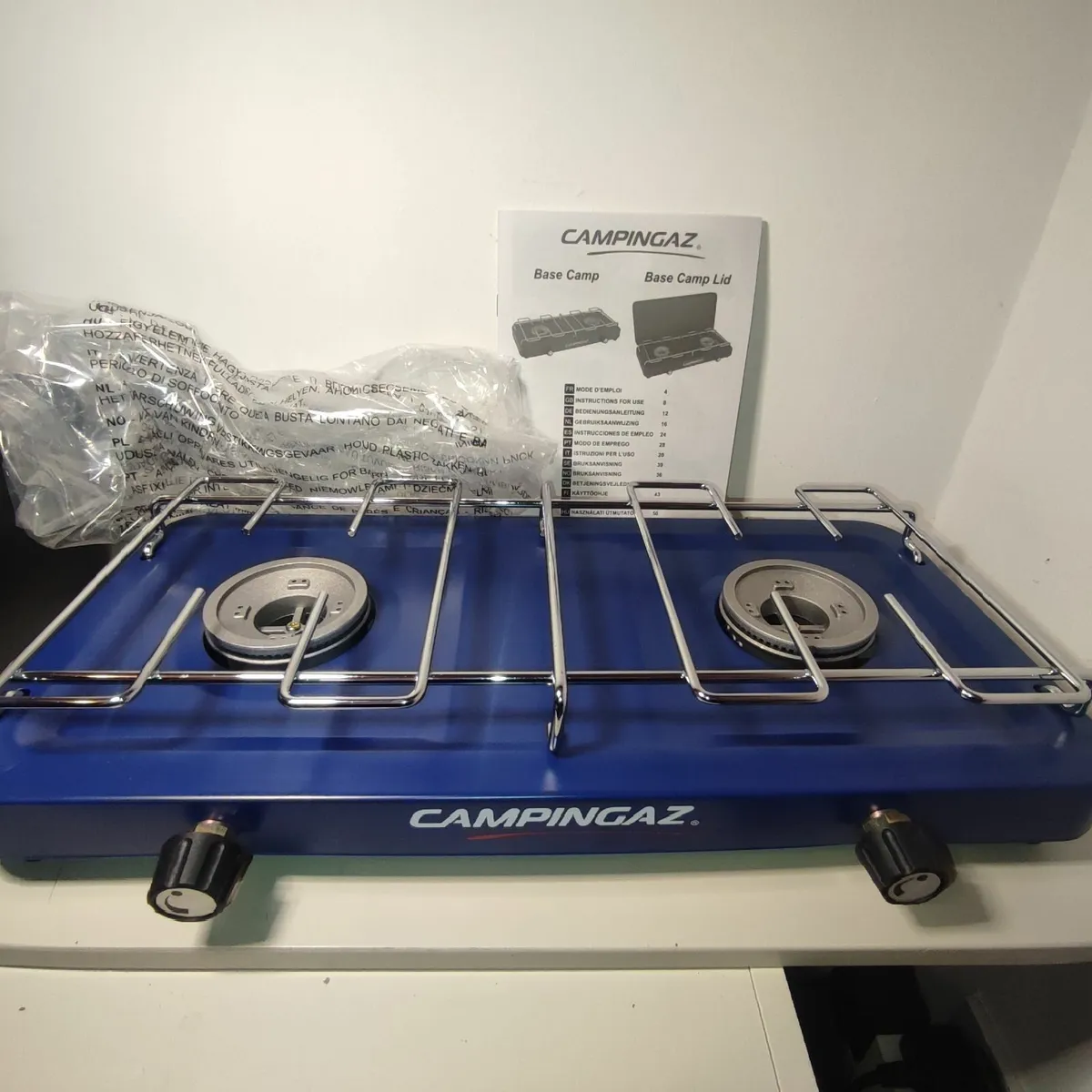 Campingaz 3200W 2 Burner Base Camp Outdoors Garden - Image 1
