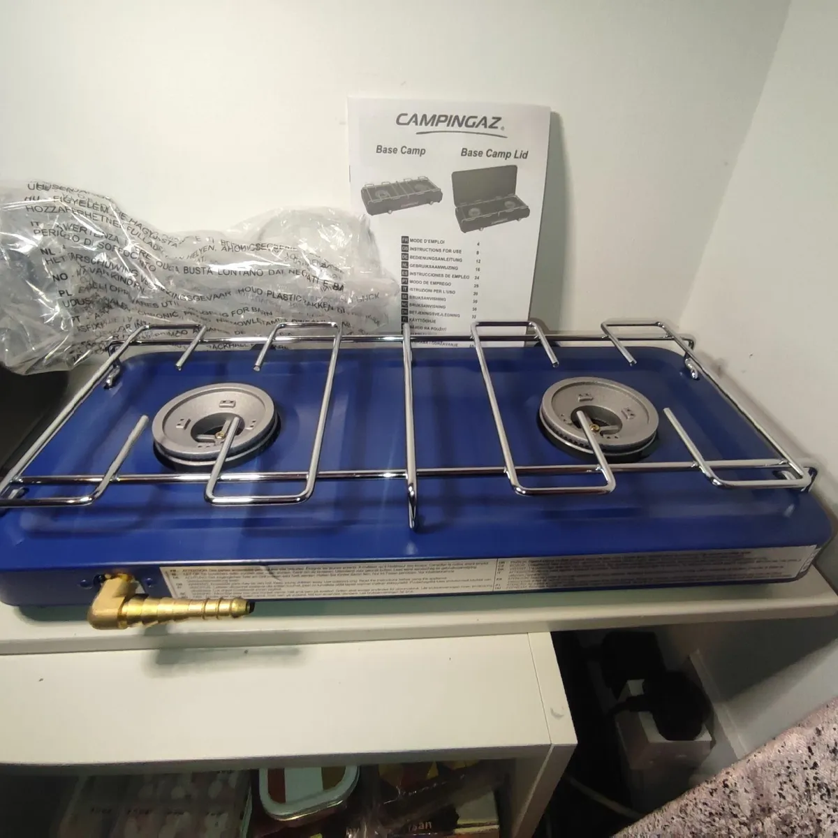 Campingaz 3200W 2 Burner Base Camp Outdoors Garden - Image 4