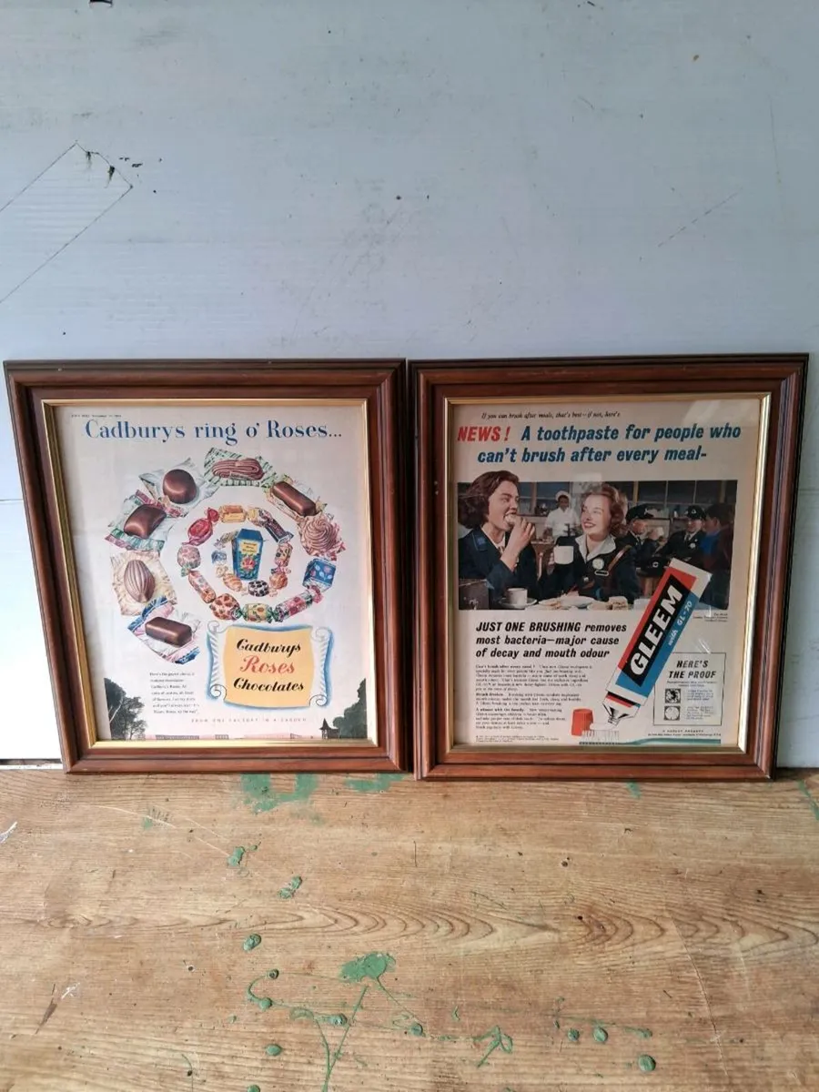Vintage framed posters - Image 2