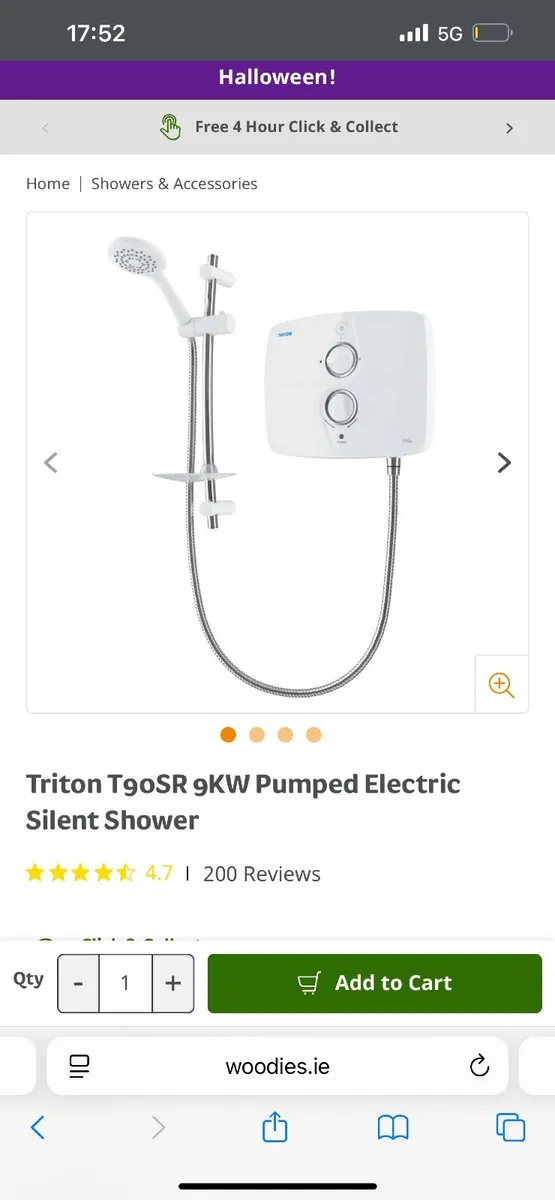 Power shower T90sr