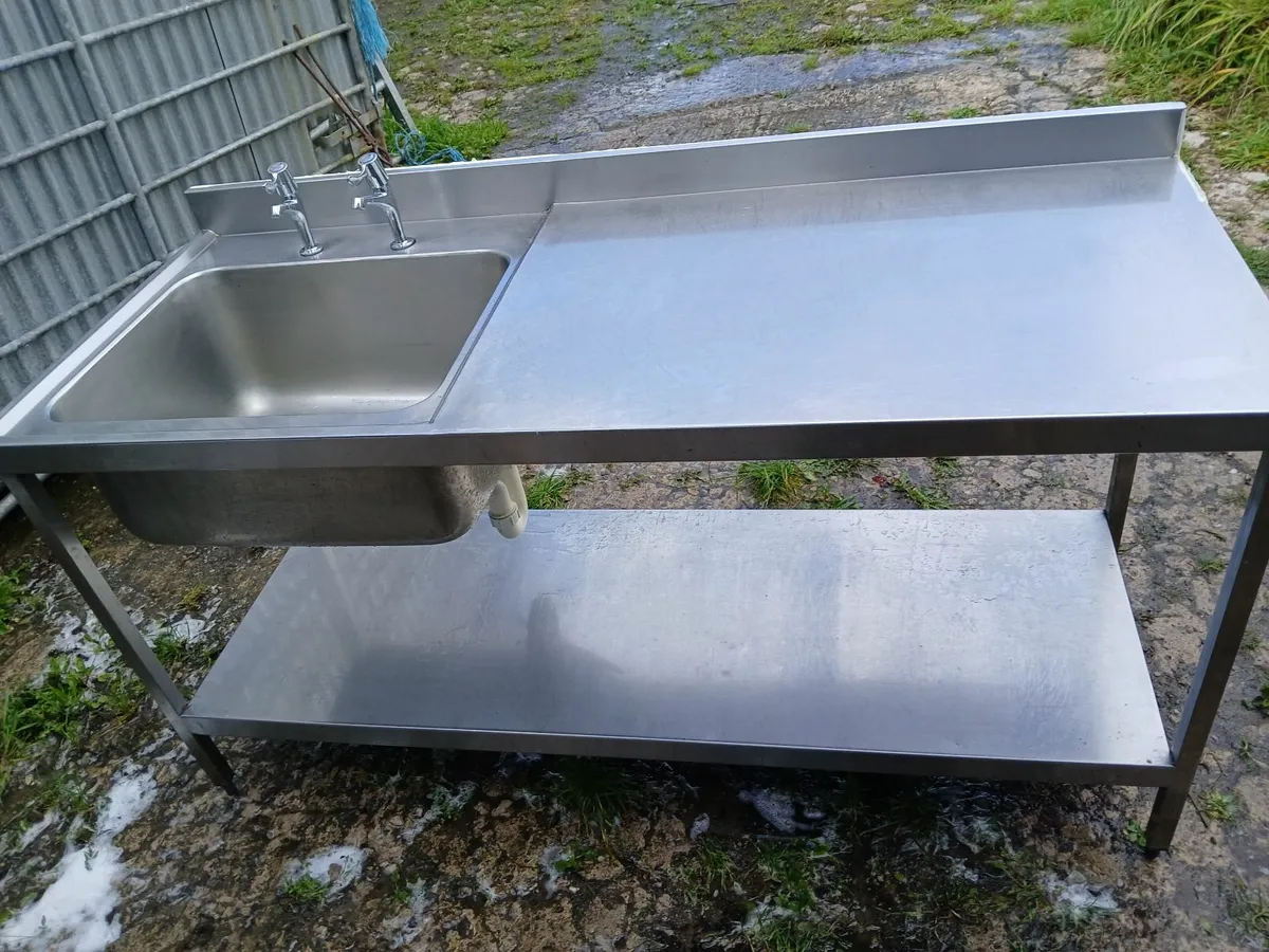 Staneless steel  /cabbinet sink unit delivered - Image 4