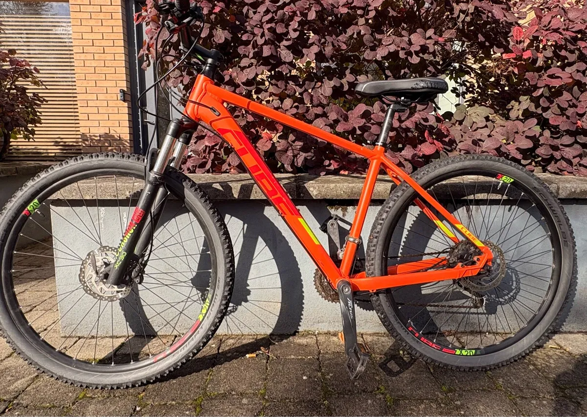 Cube Analog Hardtail Mountain Bike Orange/Red - Image 1