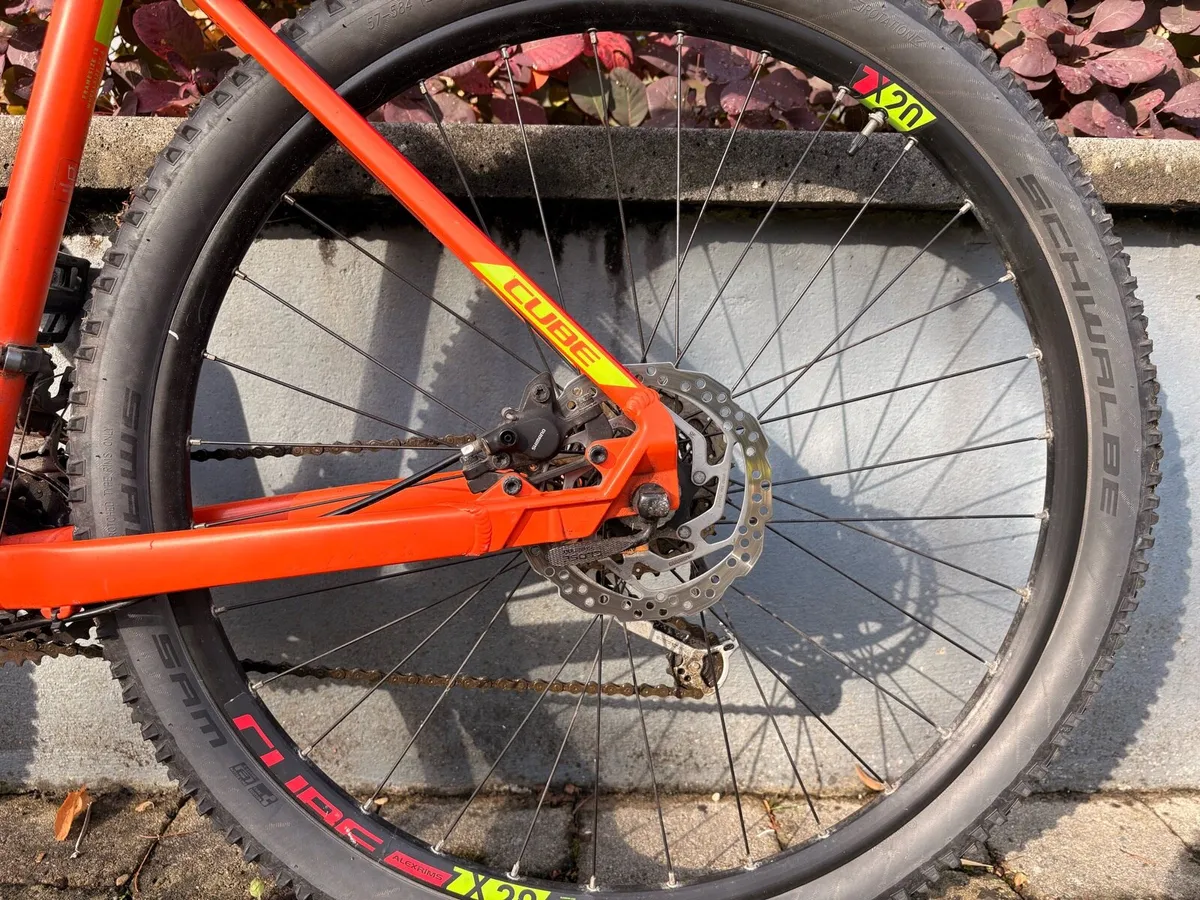 Cube Analog Hardtail Mountain Bike Orange/Red - Image 4