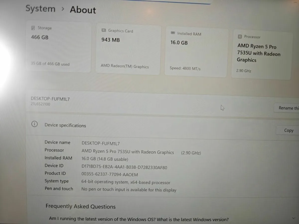 New Lenovo ThinkPad L14 Gen5 Laptop | AMD Ryzen 5 - Image 2