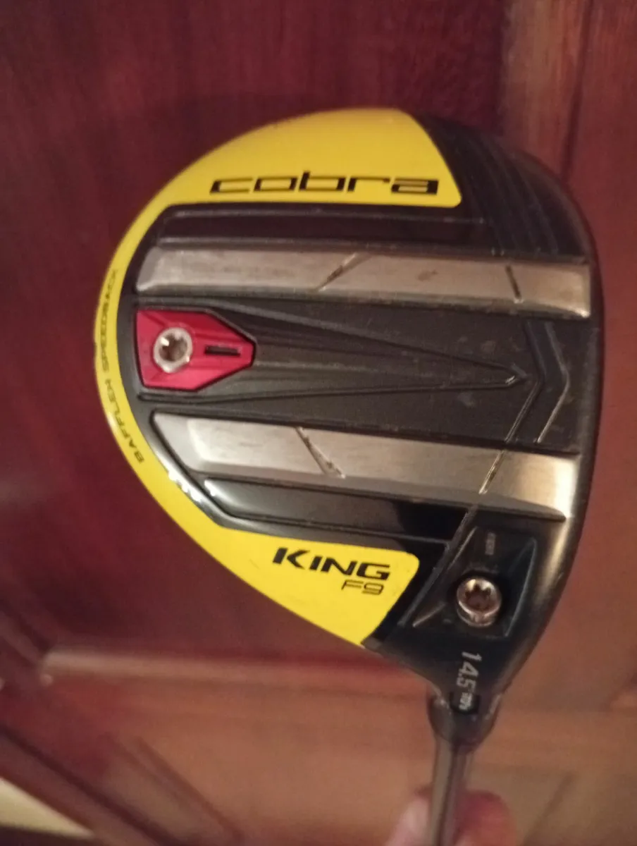 Cobra King F9 14.5 Degree 3 Wood Stiff Flex - Image 1