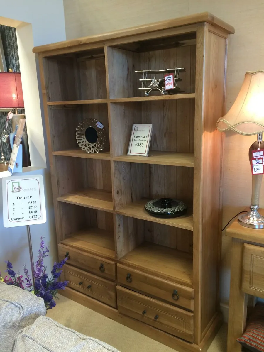Wooden bookcase