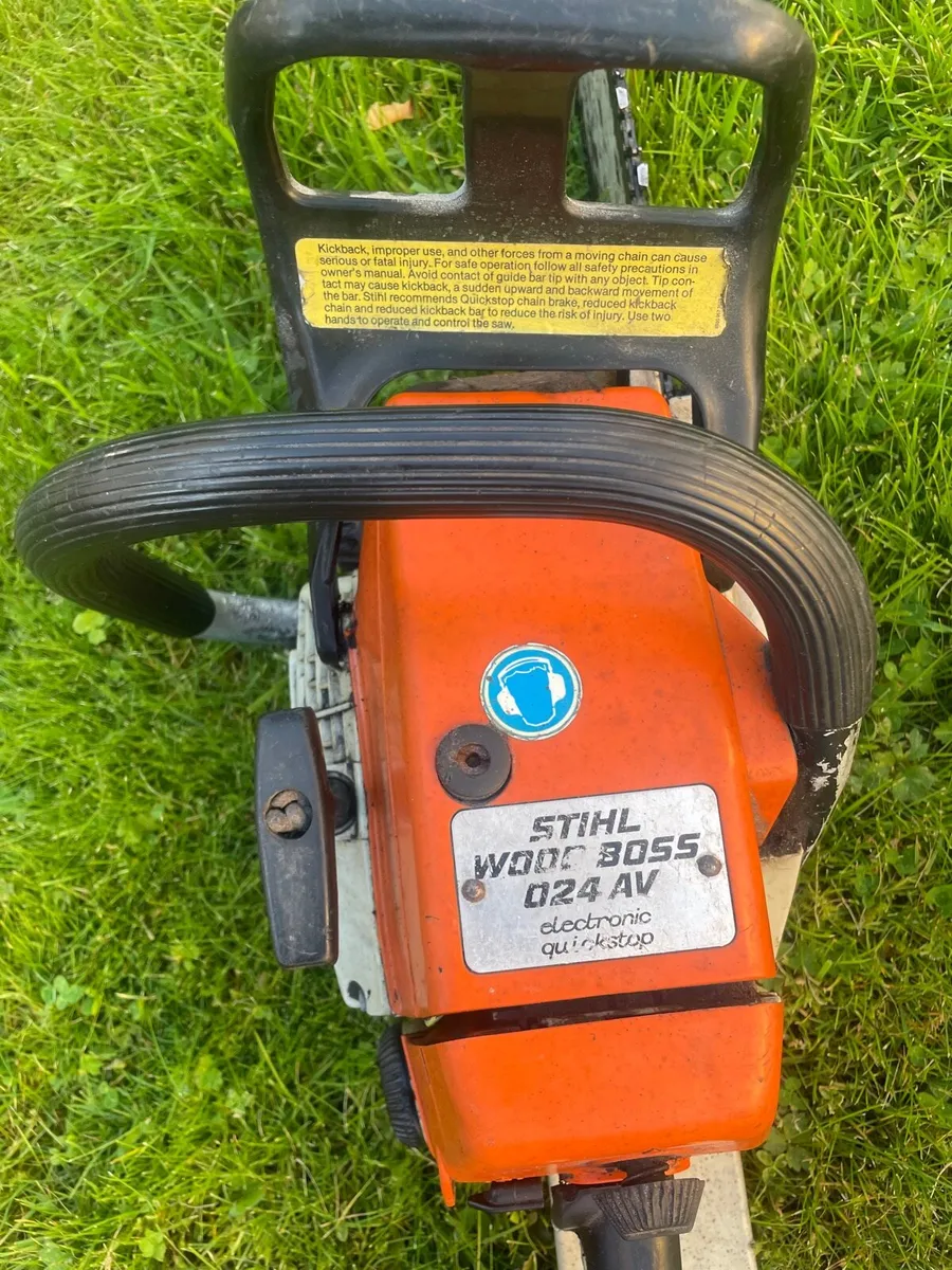 Stihl 024 chainsaw wood boss - Image 4