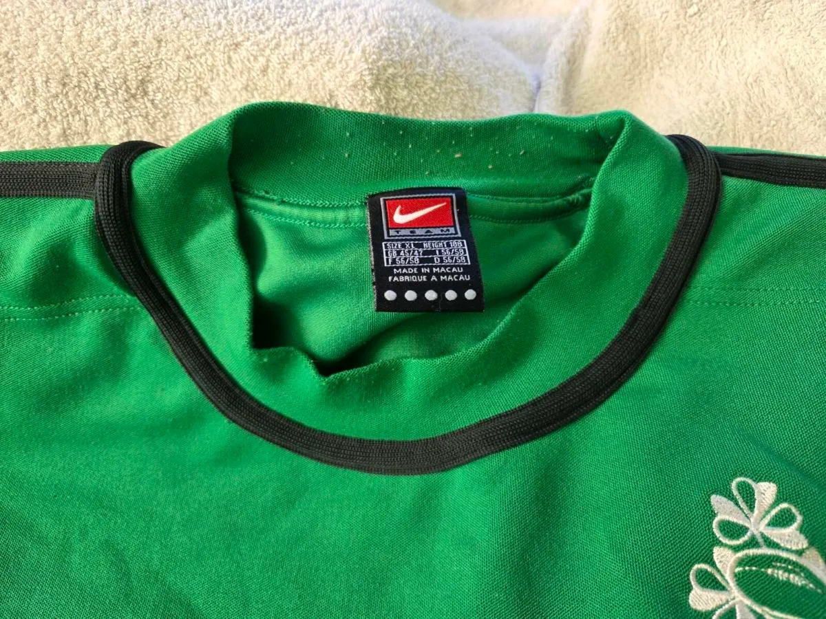 Ireland Home Rugby Training Jersey 1999 to 2000 XL - Image 2