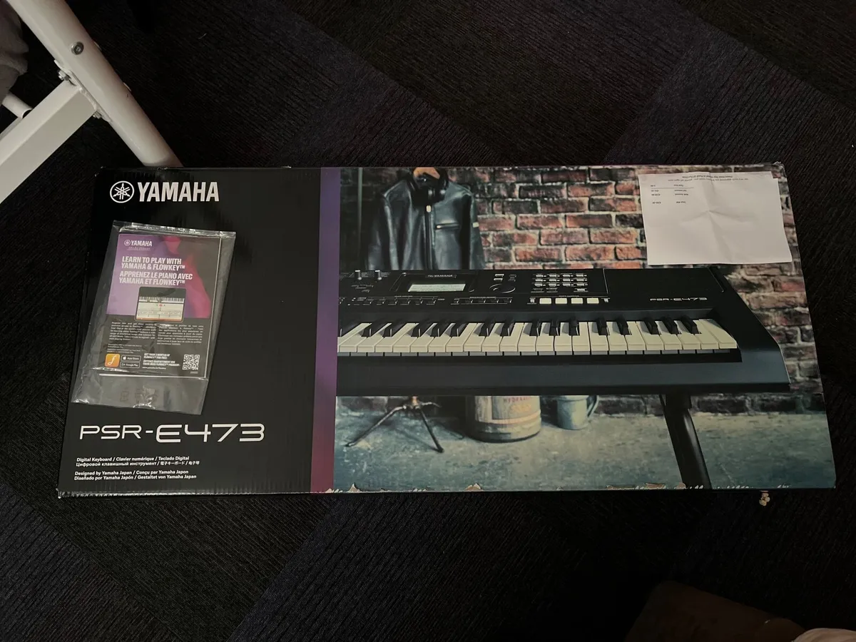 Yamaha PSR-E473 61-Key Keyboard (Brand New)” - Image 1