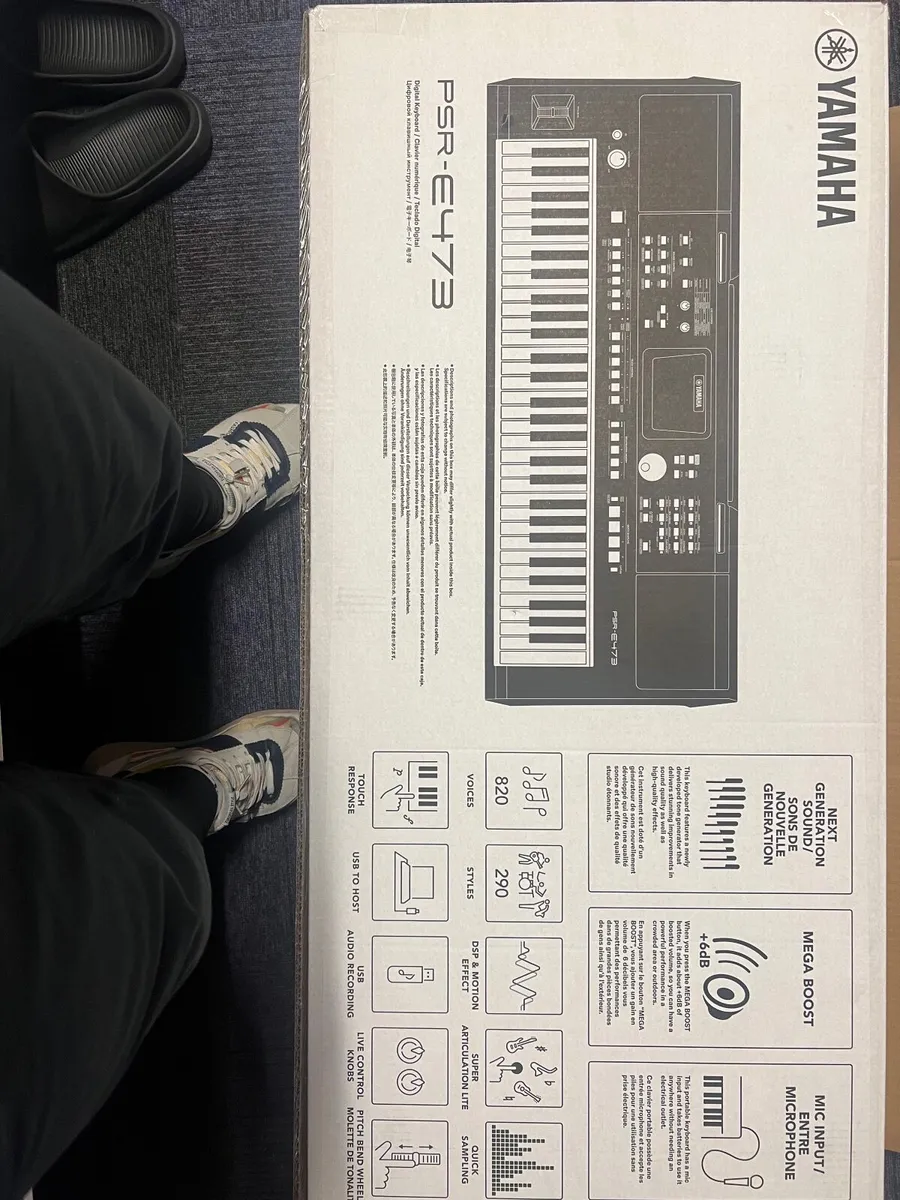 Yamaha PSR-E473 61-Key Keyboard (Brand New)” - Image 2
