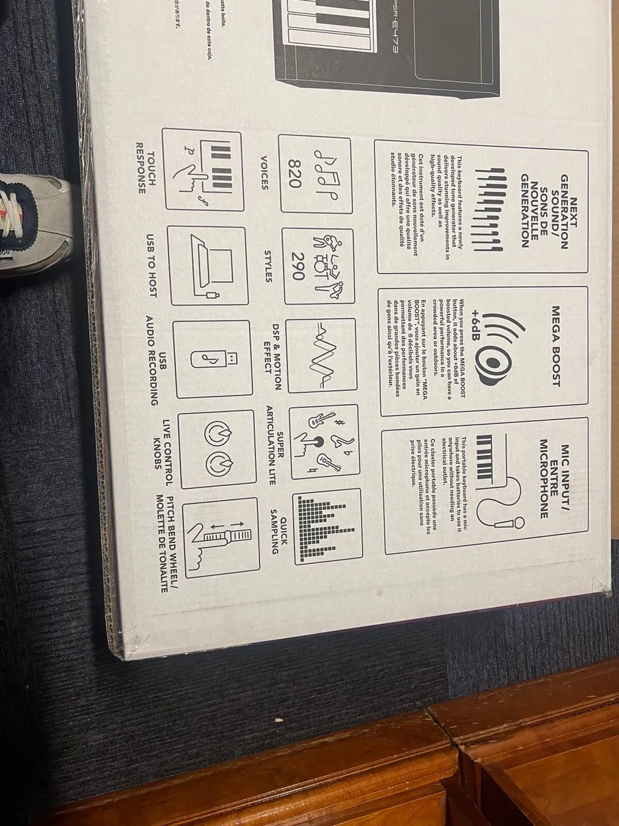 Yamaha PSR-E473 61-Key Keyboard (Brand New)” - Image 3