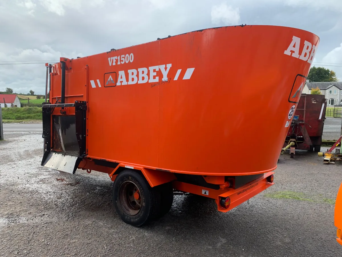 Abbey vf1500 tub feeder - Image 4