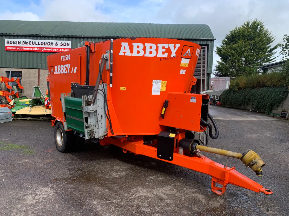 Abbey vf1500 tub feeder - Image 1