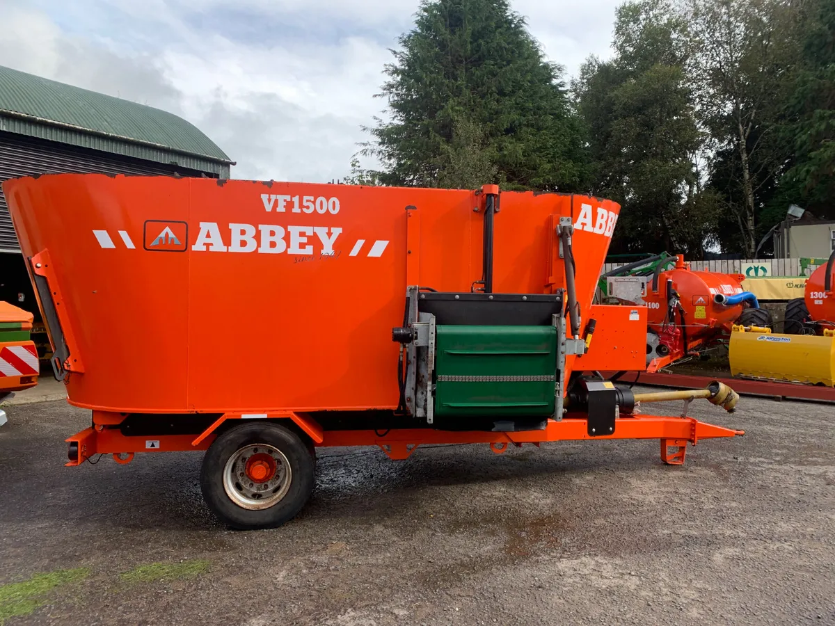 Abbey vf1500 tub feeder - Image 2
