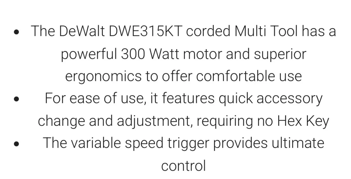 Dewalt Multi Tool - Image 4