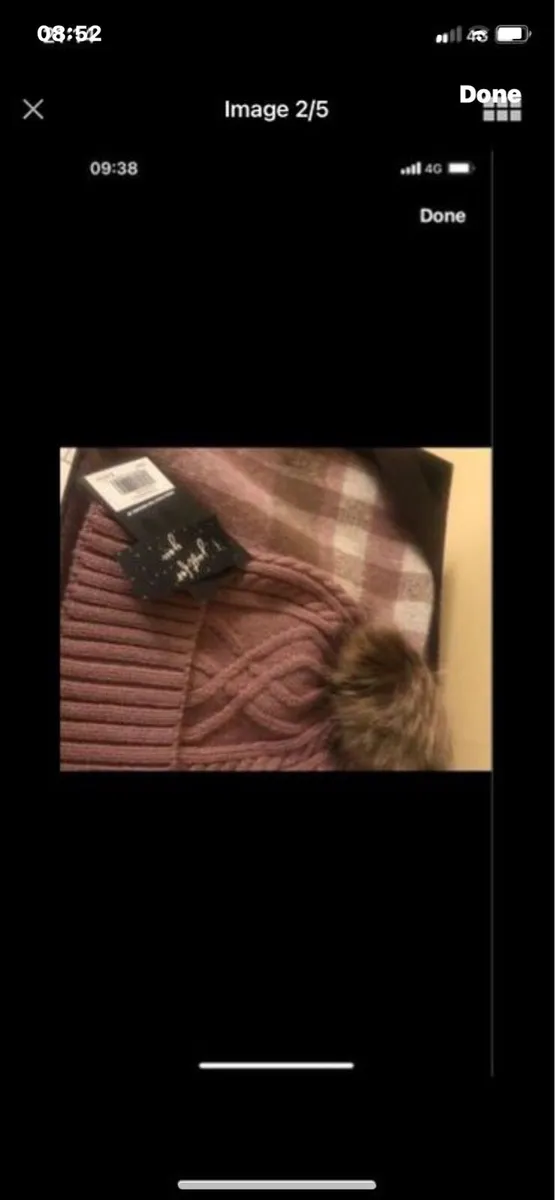 Nine West Scarf & Beanie Set - Image 2