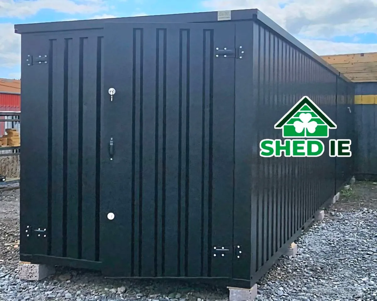 20 ft flatpack container shed, practical storage - Image 3