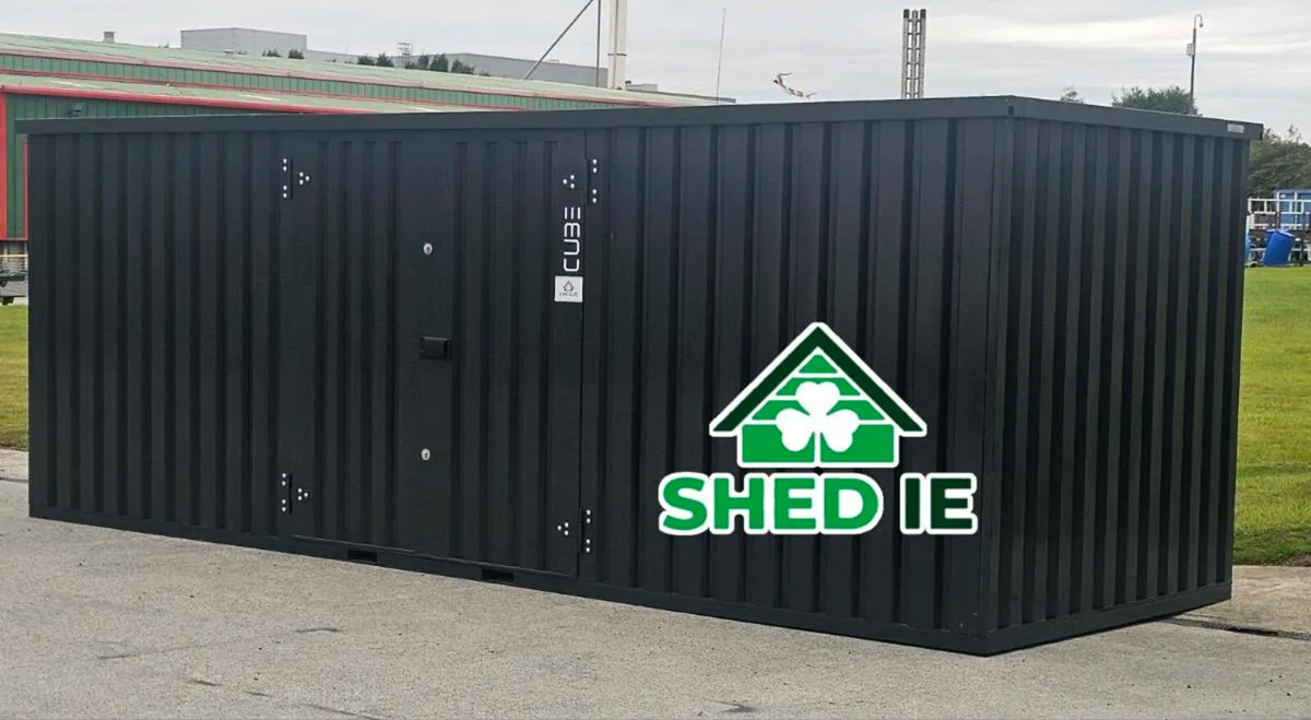 20 ft flatpack container shed, practical storage - Image 2