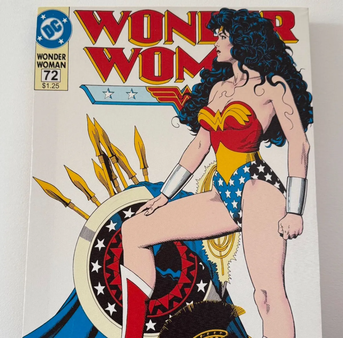 Wonder Woman Comic Inspired Collectible Canvas - Image 1