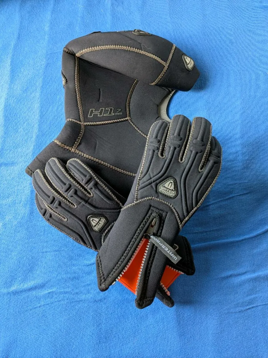 Dive gear (gloves, hood, fins) - Image 2