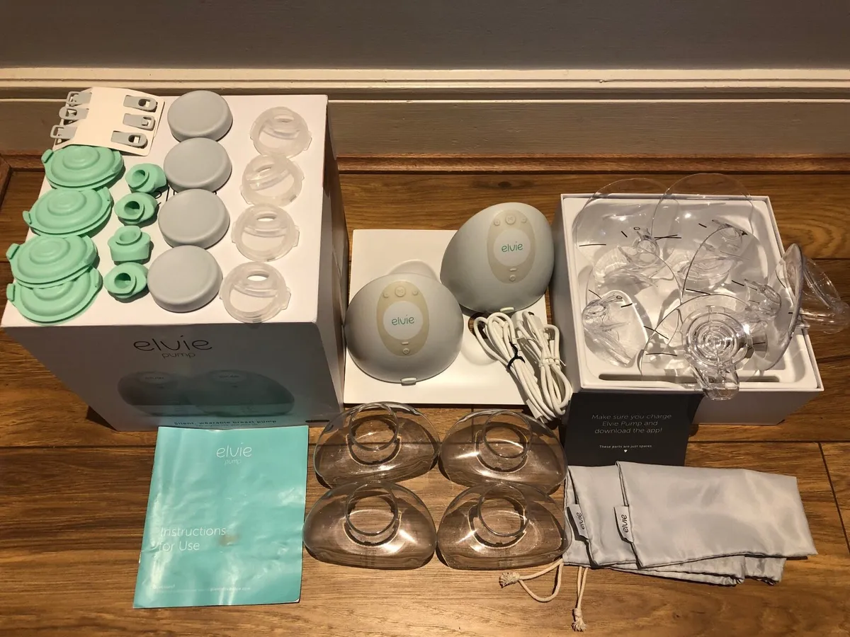 Electric Elvie breast pump double - Image 4