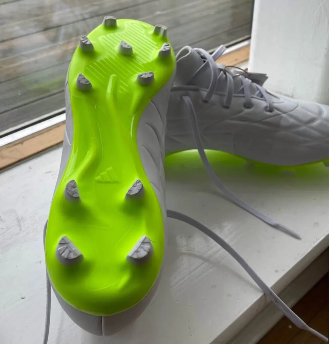 Adidas  Leather Football Boots Size 9 - Image 3