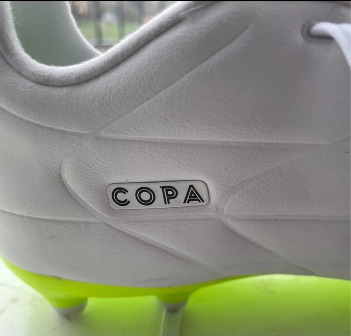 Adidas  Leather Football Boots Size 9 - Image 4