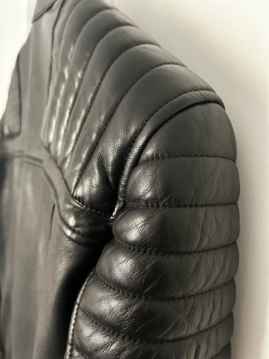 ALL SAINTS LEATHER BIKER JACKET - Image 3