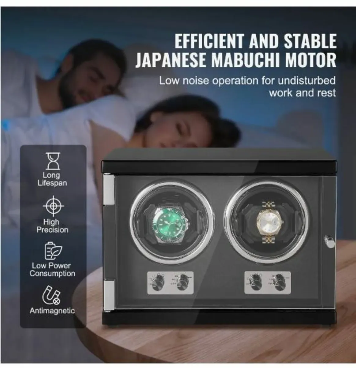 Watch Winder, Dual Watch Winder - Image 4