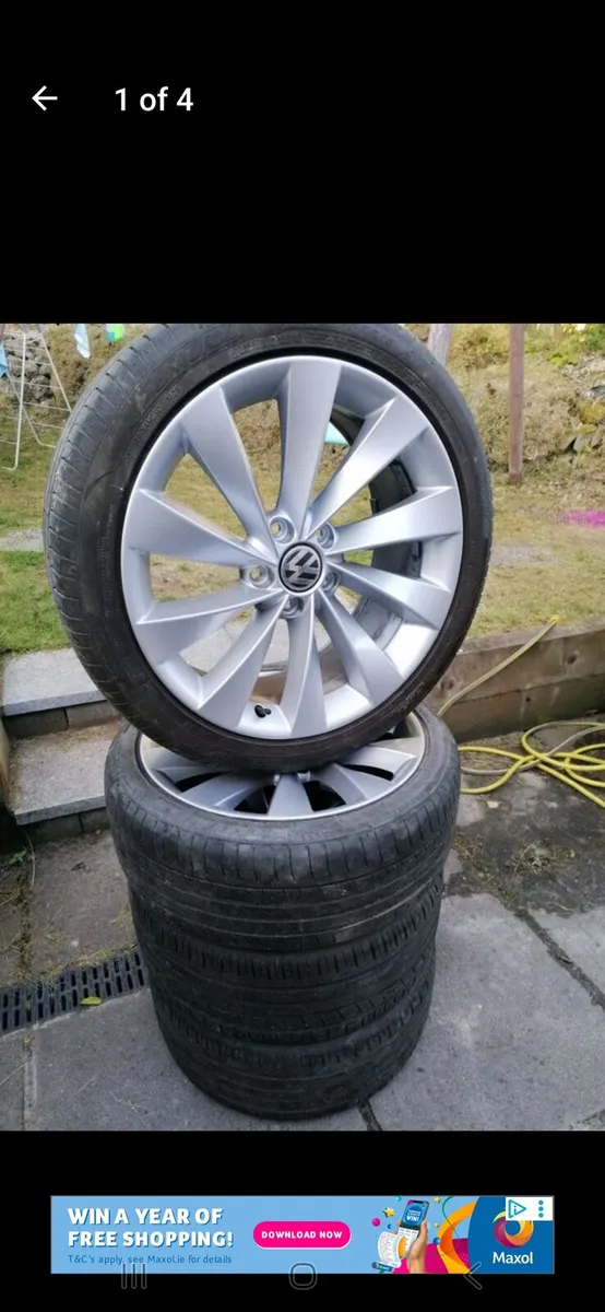 18" VW Sciroccos - Image 1