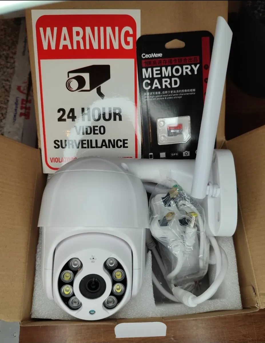 8MP Security Camera Smart WiFi CCTV Home Calving - Image 1