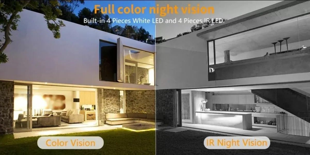 8MP Security Camera Smart WiFi CCTV Home Calving - Image 2