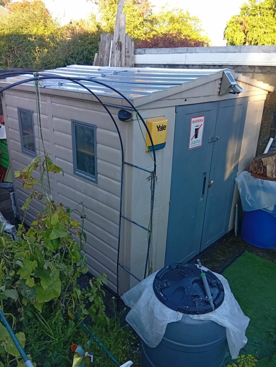 Quality Pvc Roomy Keter Garage Shed Storage 8x8ft - Image 1