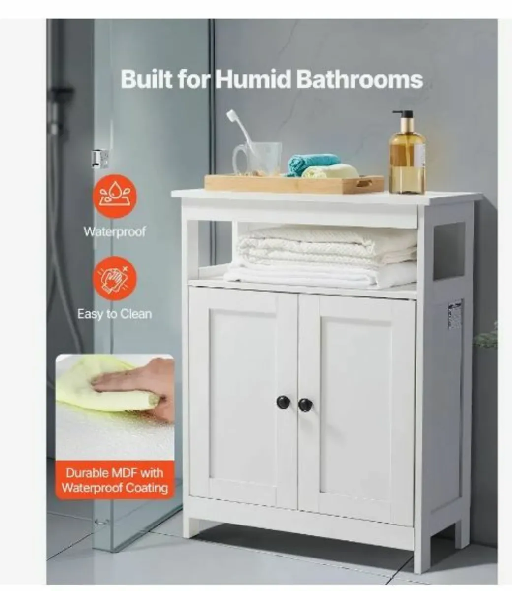Bathroom Floor Cabinet - Image 2