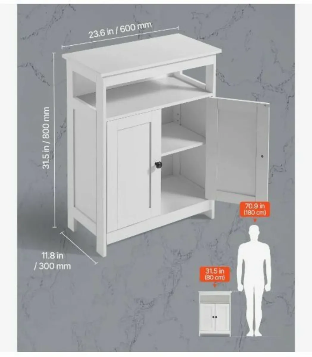 Bathroom Floor Cabinet - Image 3
