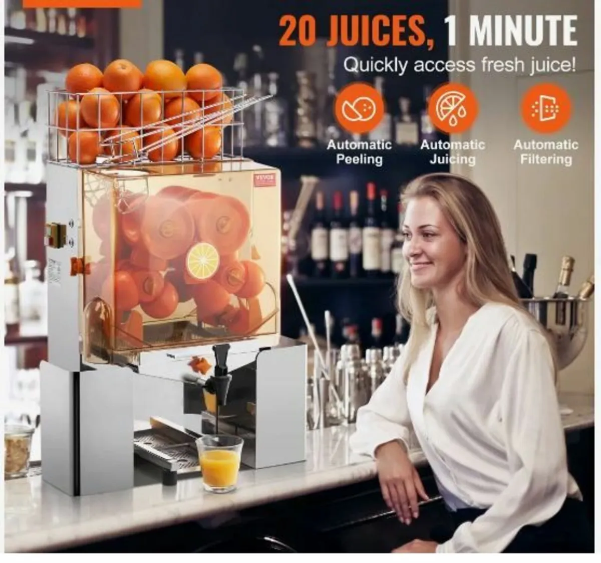 Commercial Orange Juicer Machine - Image 2