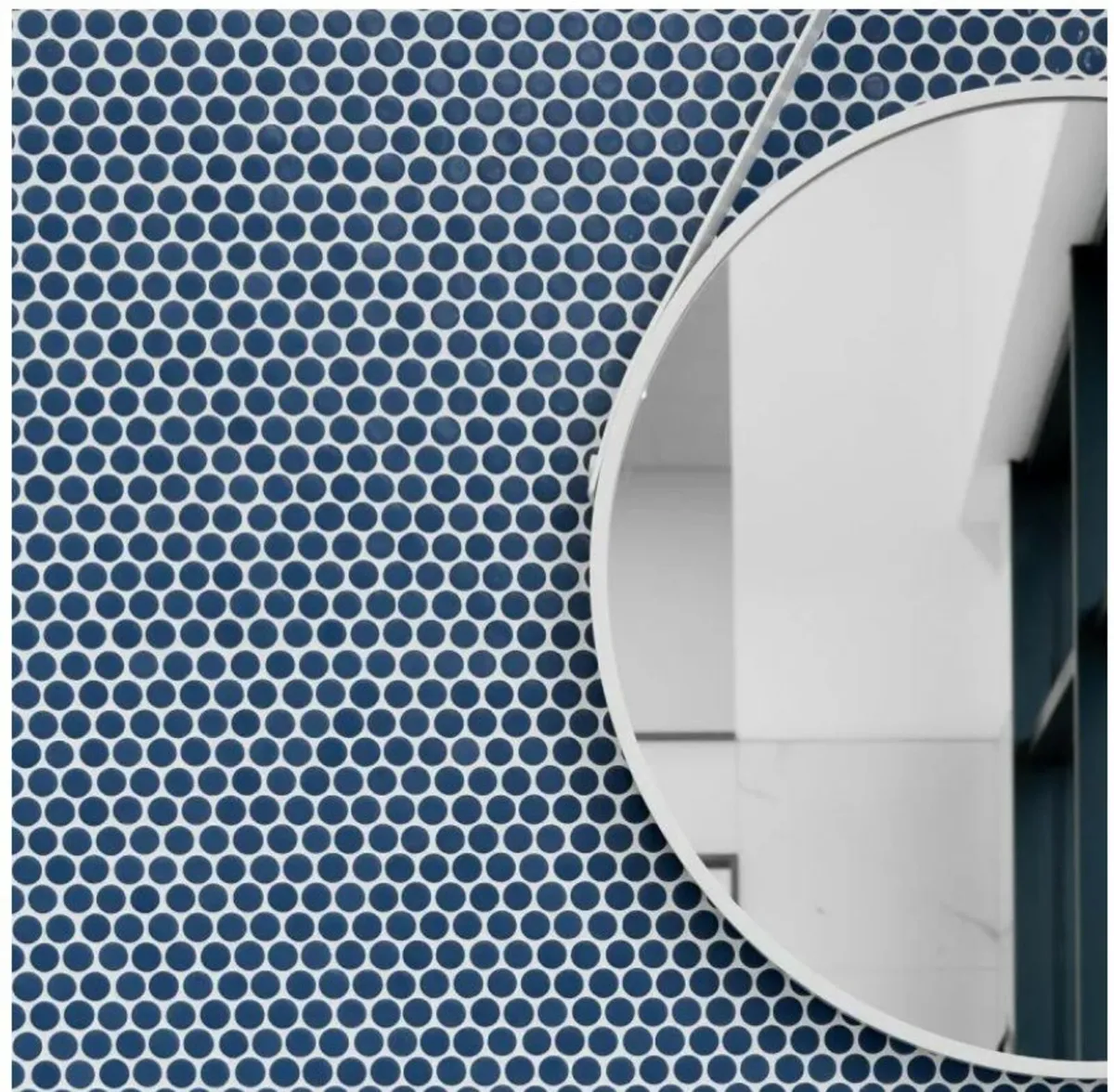 Tileshack - Blue Non-Slip Penny Mosaics Deal - Image 1