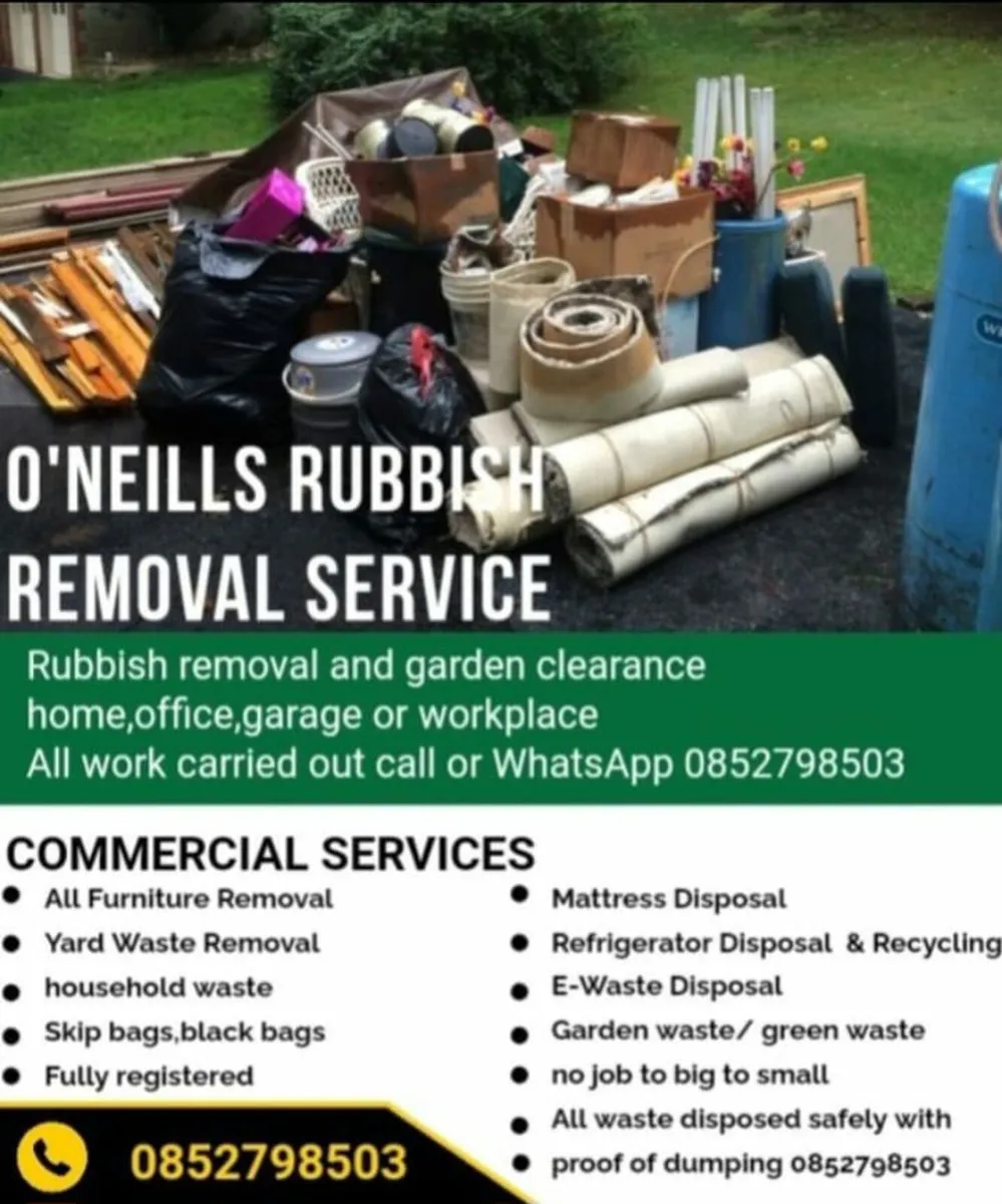 Rubbish removal
