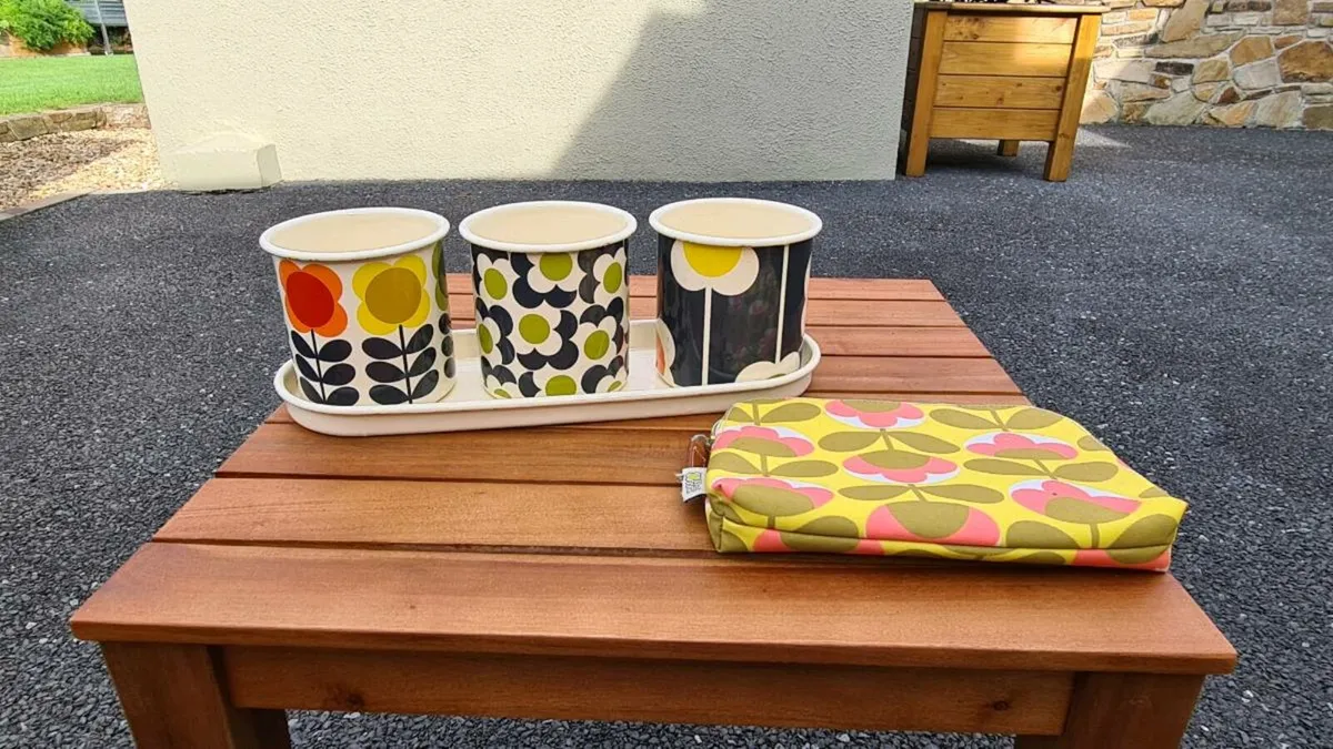 ORLA KIELY PLANTERS &COSMETIC BAG - Image 2