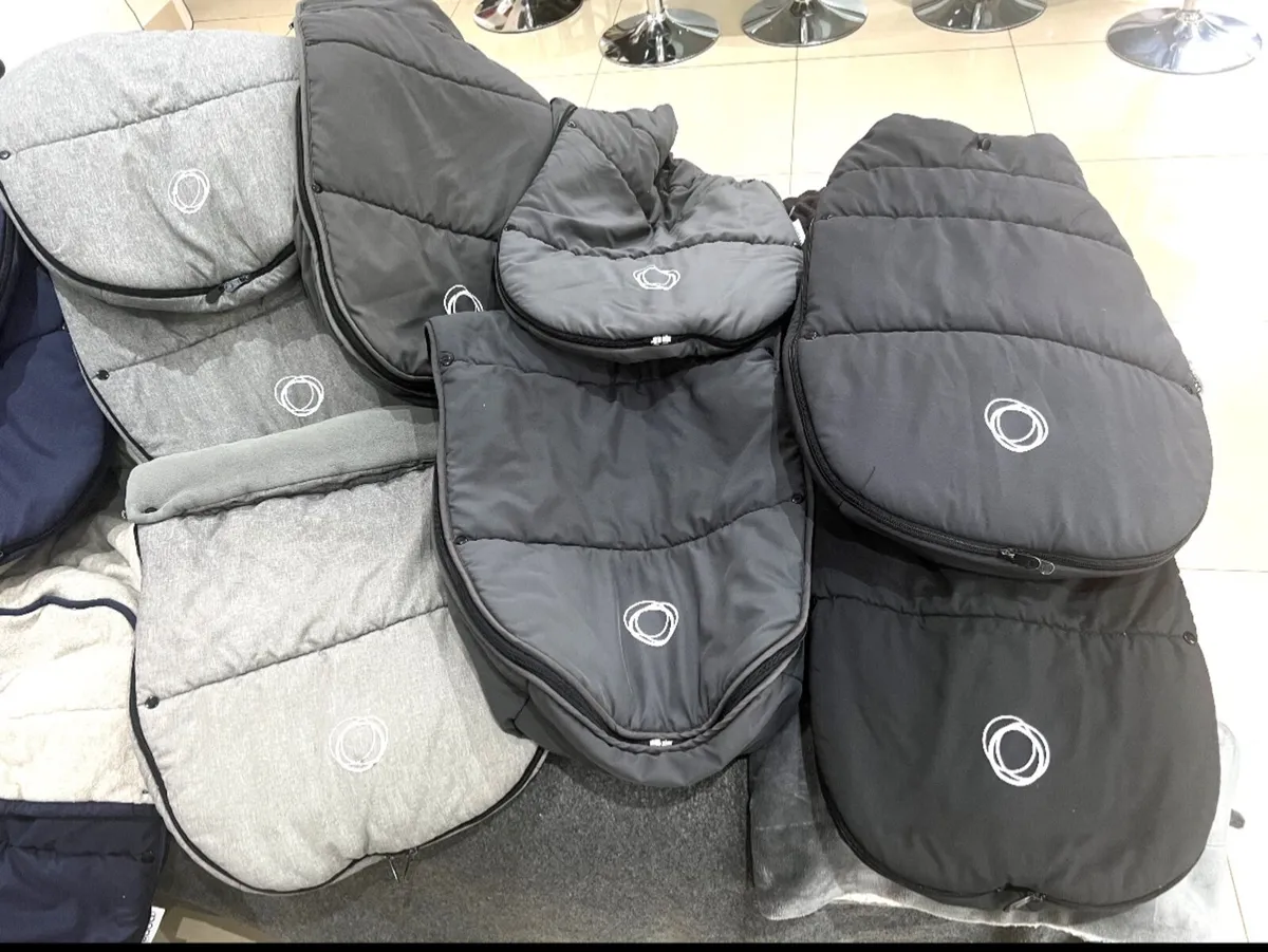 Bugaboo foot muffs in swords - Image 2