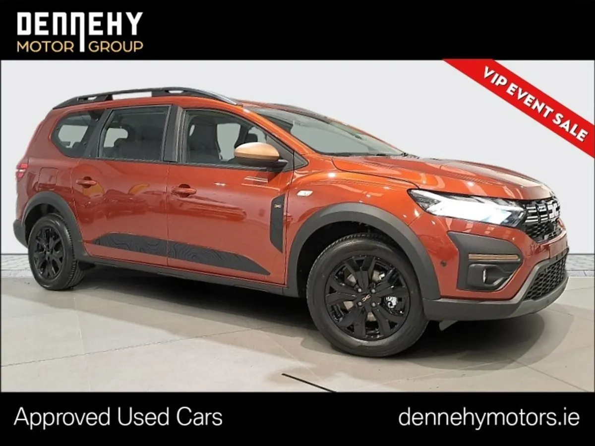 Dacia Jogger VIP Event Sale Starts Thursday 02nd - Image 1