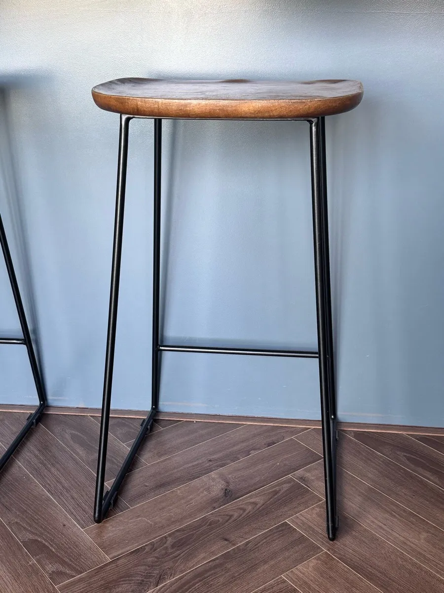 Zara Home Industrial Stools - Image 1
